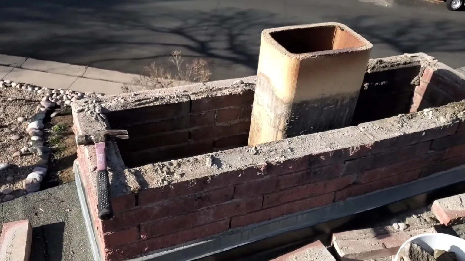 Chimney Repair work by Clear Sky Chimney & Air Duct