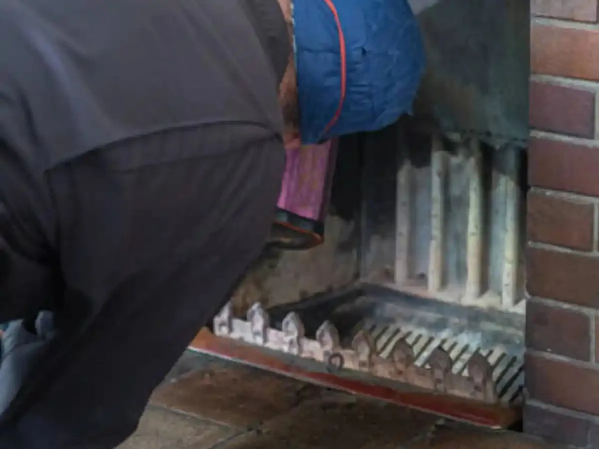 Chimney Cleaning work by Clear Sky Chimney & Air Duct