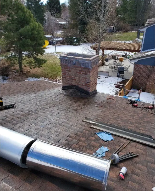 Inspection work by Clear Sky Chimney & Air Duct